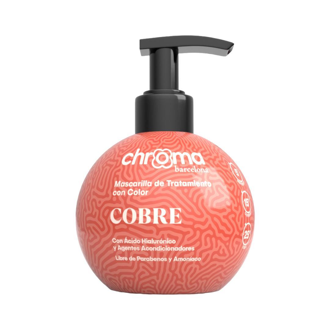 CHROMA BARCELONA - COBRE - Mascarilla con color - 250ml