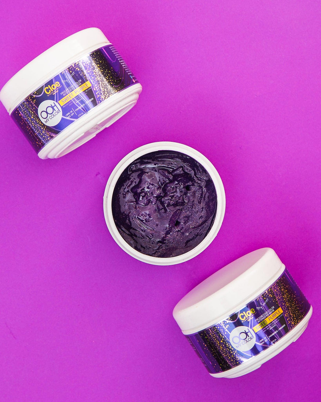 OOH MY COLOR - PROGRESSIVE COLOR INTENSIFIER MASK - SWEET PURPLE 270 grs.