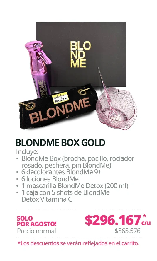 BLONDME BOX GOLD