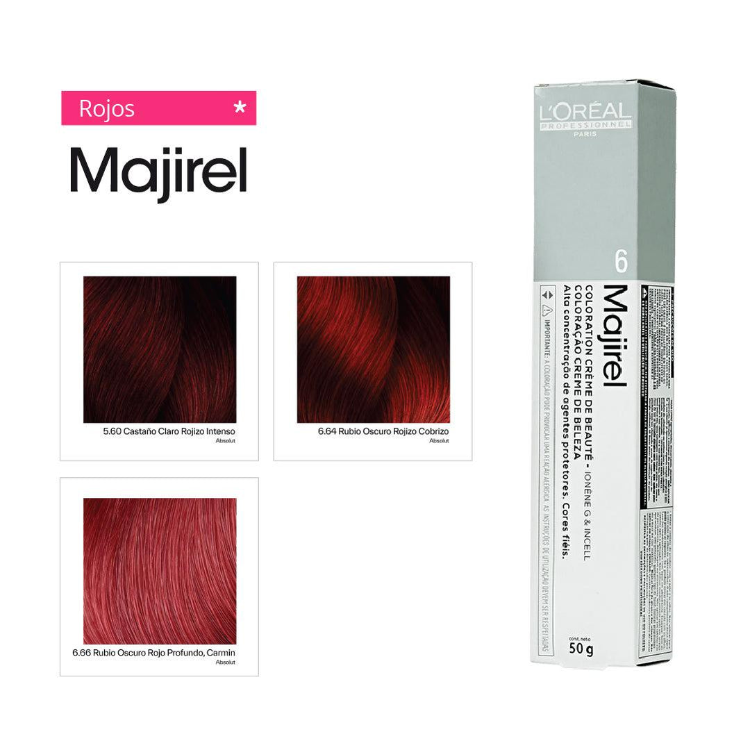 MAJIREL - ROJOS - Coloración Permanente - 50ml