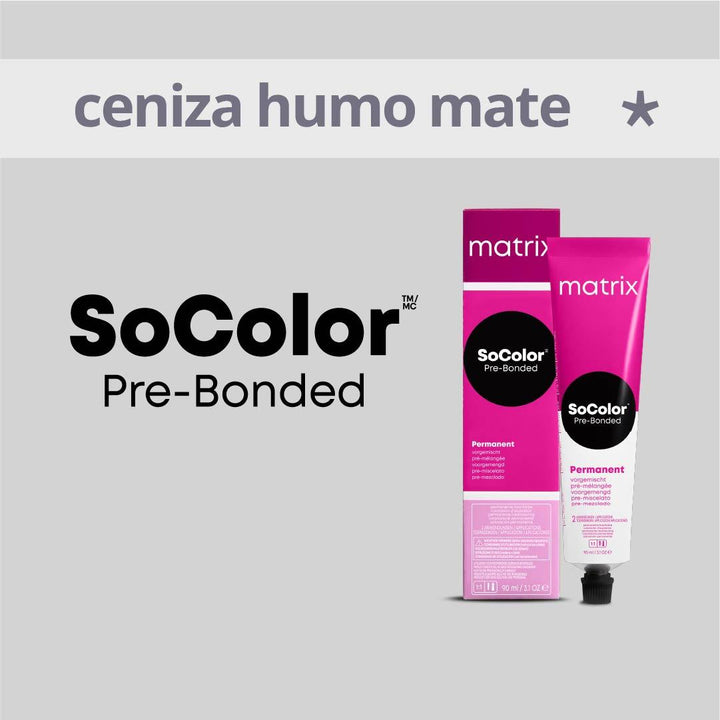 SOCOLOR - CENIZA, HUMO y MATE - Coloración Permanente - 90 ml