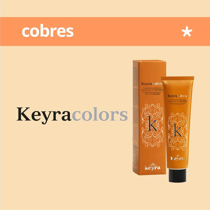 KEYRACOLORS - COBRES - Coloración Permanente - 100ml