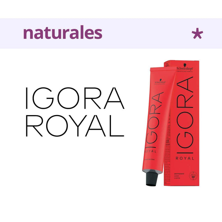 IGORA ROYAL - NATURALES - Coloración Permanente - 60ml