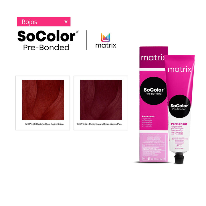 SOCOLOR - ROJOS - Coloración Permanente - 90 ml