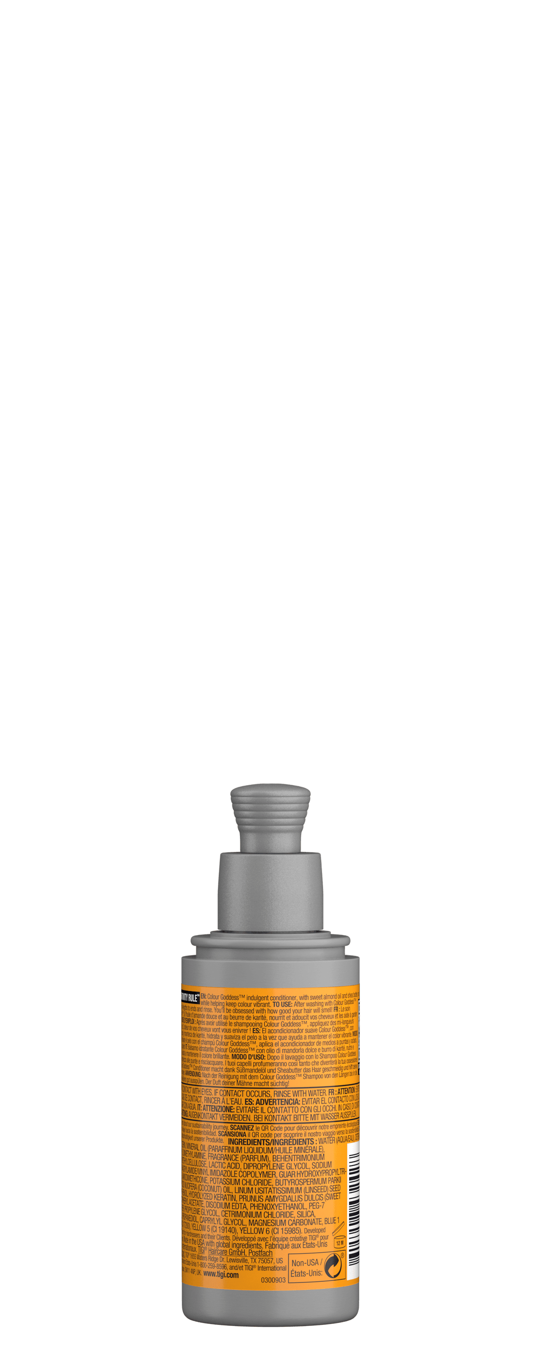 BED HEAD - CUIDADO DEL COLOR - COLOUR GODDESS ACONDICIONADOR MINI 100 ml