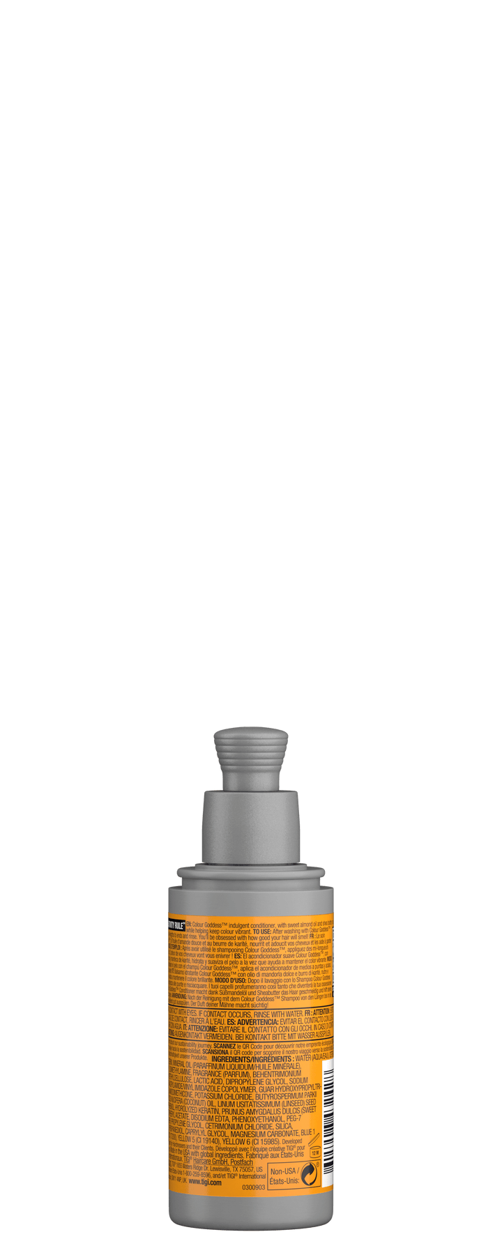 BED HEAD - CUIDADO DEL COLOR - COLOUR GODDESS ACONDICIONADOR MINI 100 ml