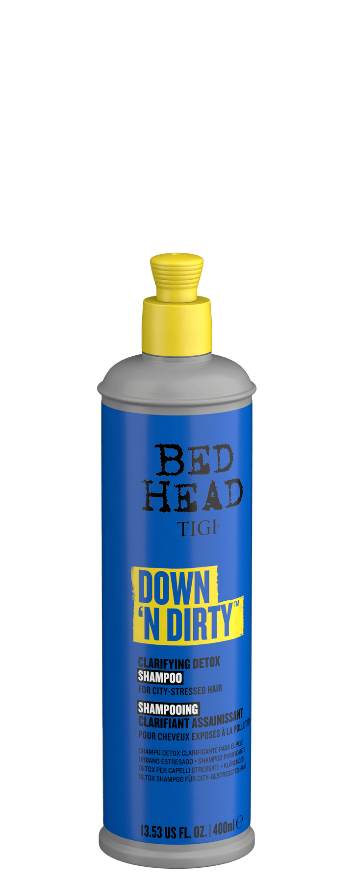 BED HEAD - DETOX - DOWN N' DIRTY SHAMPOO 400 ml