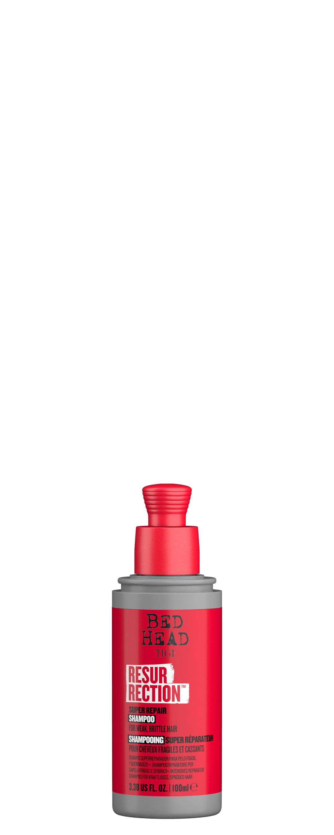 BED HEAD - REPARACIÓN - RESURRECTION SHAMPOO MINI 100 ml