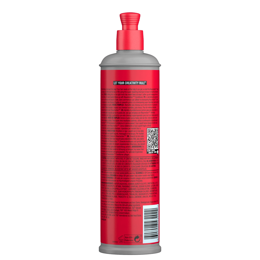 BED HEAD - REPARACIÓN - RESURRECTION SHAMPOO 400 ml