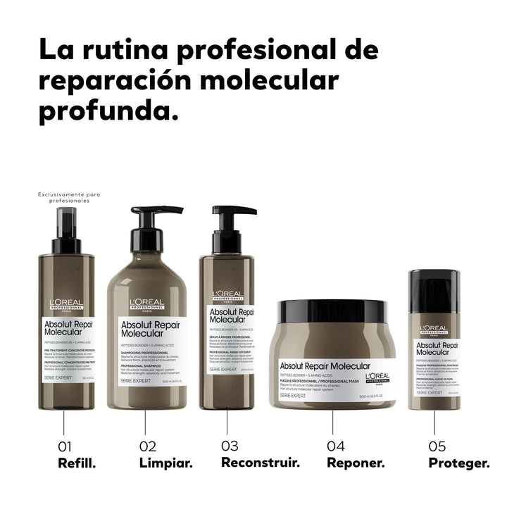 SERIE EXPERT, ABSOLUT REPAIR MOLECULAR, MASCARILLA DE TRATAMIENTO 250ml