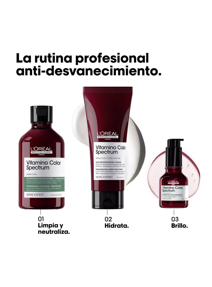 SERIE EXPERT, VITAMINO COLOR SPECTRUM VERDE, SHAMPOO 300ml