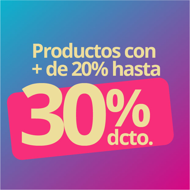 21% a 30% de descuento