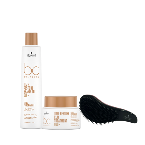 PACK BC Q10 TIME RESTORE SHAMPOO  +  MASCARILLA + CEPILLO