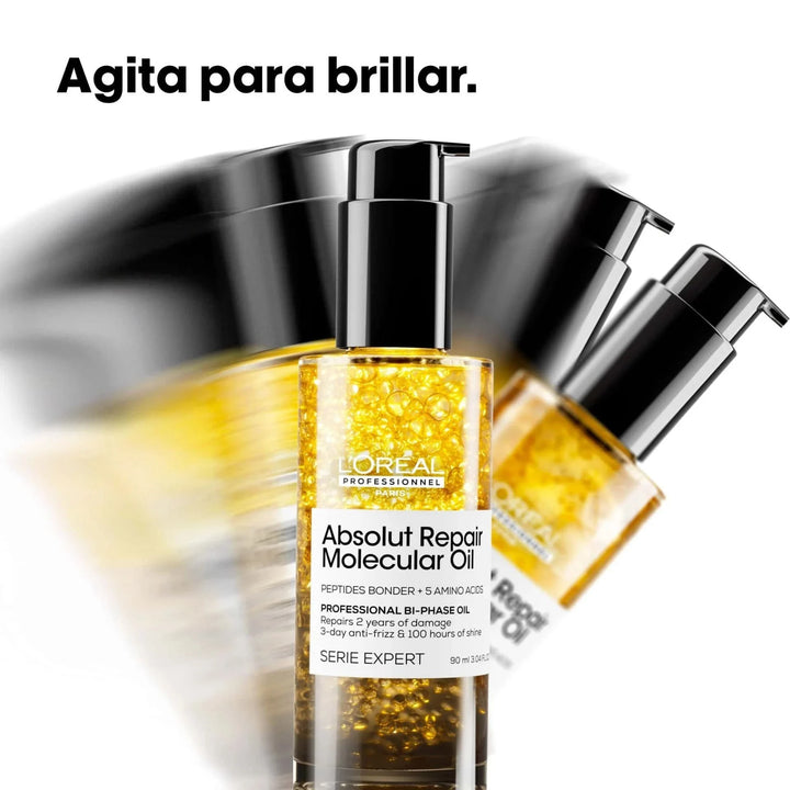 SERIE EXPERT, ABSOLUT REPAIR MOLECULAR, ACEITE BIFÁSICO 90 ml