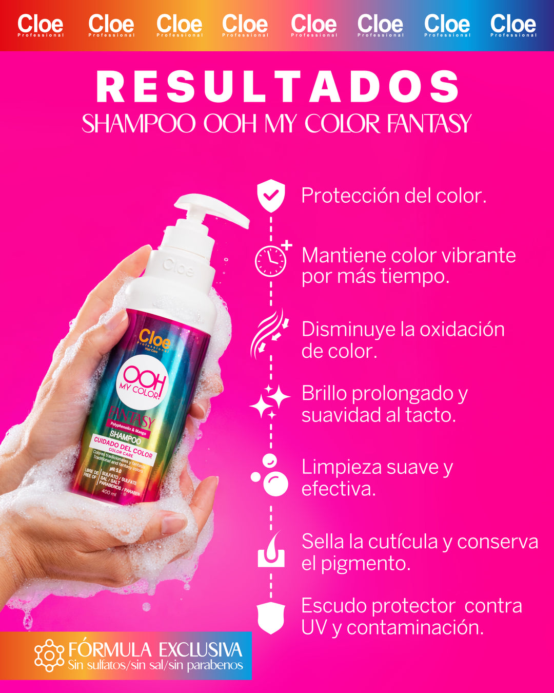 OOH MY COLOR SHAMPOO FANTASY 400 ml