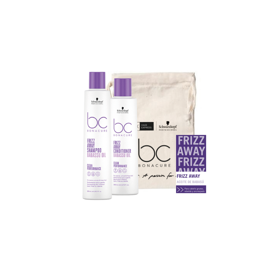PACK BC SHAMPOO FRIZZ AWAY + ACONDICIONADOR
