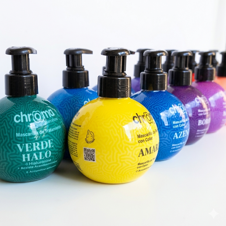 CHROMA BARCELONA - Mascarilla con color - 250ml