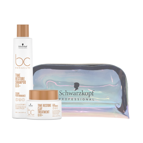 PACK BC Q10 TIME RESTORE SHAMPOO  +  MASCARILLA TRATAMIENTO + ESTUCHE