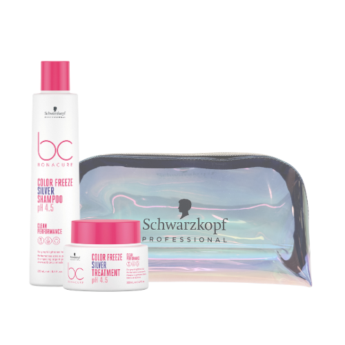 PACK BC COLOR FREEZE SILVER SHAMPOO + MASCARILLA DE TRATAMIENTO + ESTUCHE