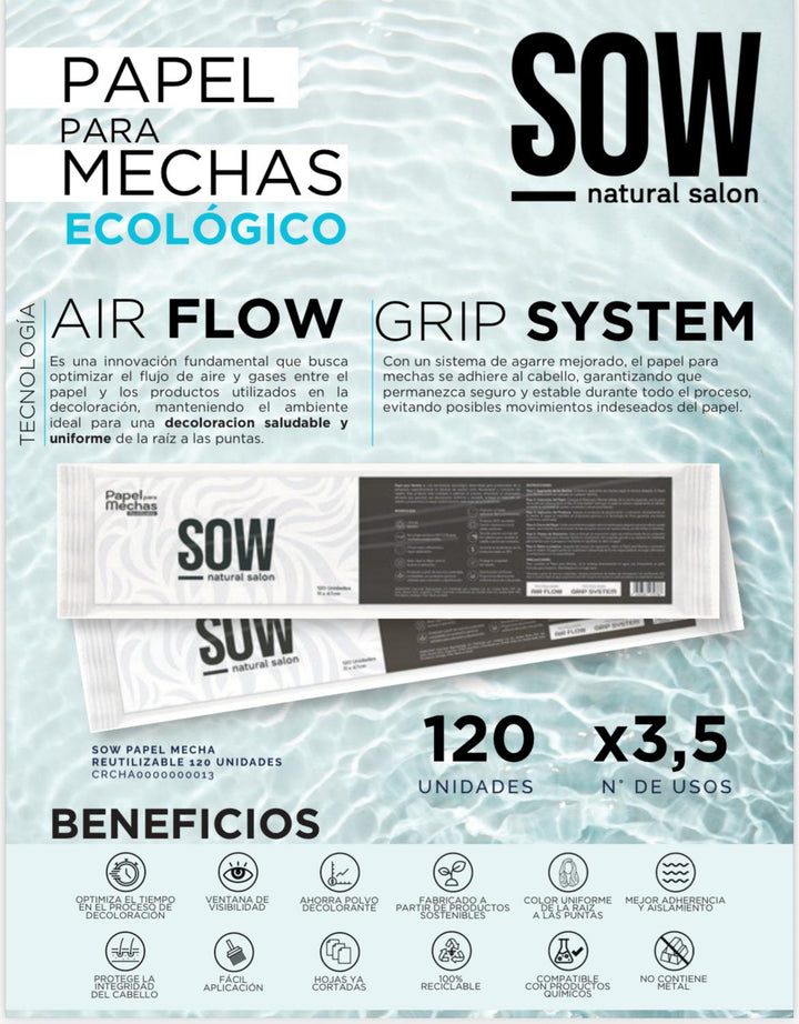SOW PAPEL MECHA REUTILIZABLE 120UN