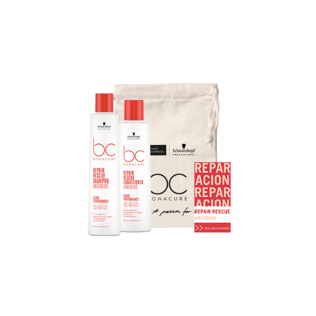 PACK BC SHAMPOO REPAIR RESCUE ARGININA + ACONDICIONADOR