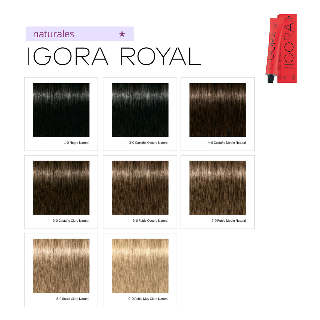 IGORA ROYAL - NATURALES - Coloración Permanente