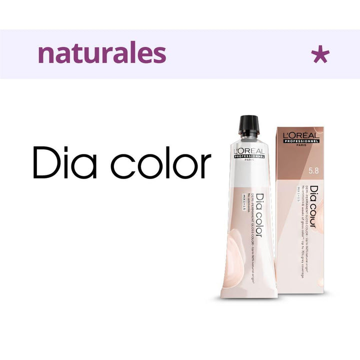 DIA COLOR - NATURALES - Coloración DemiPermanente SIN Amoníaco - 60ml
