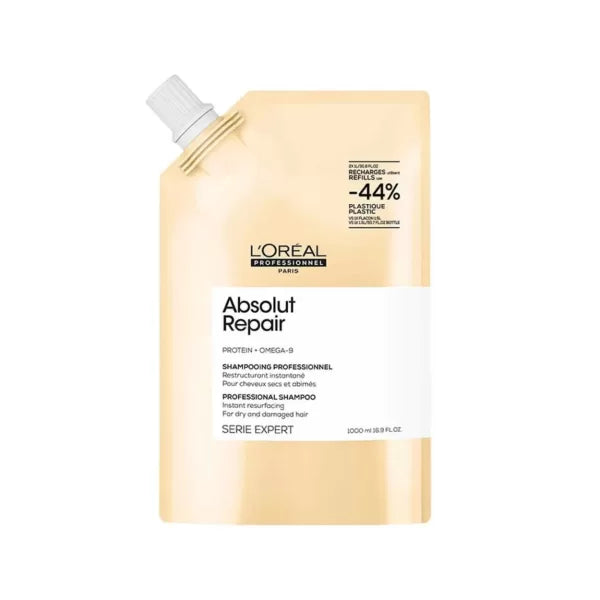 SERIE EXPERT, ABSOLUT REPAIR, SHAMPOO 1000ml REFILL
