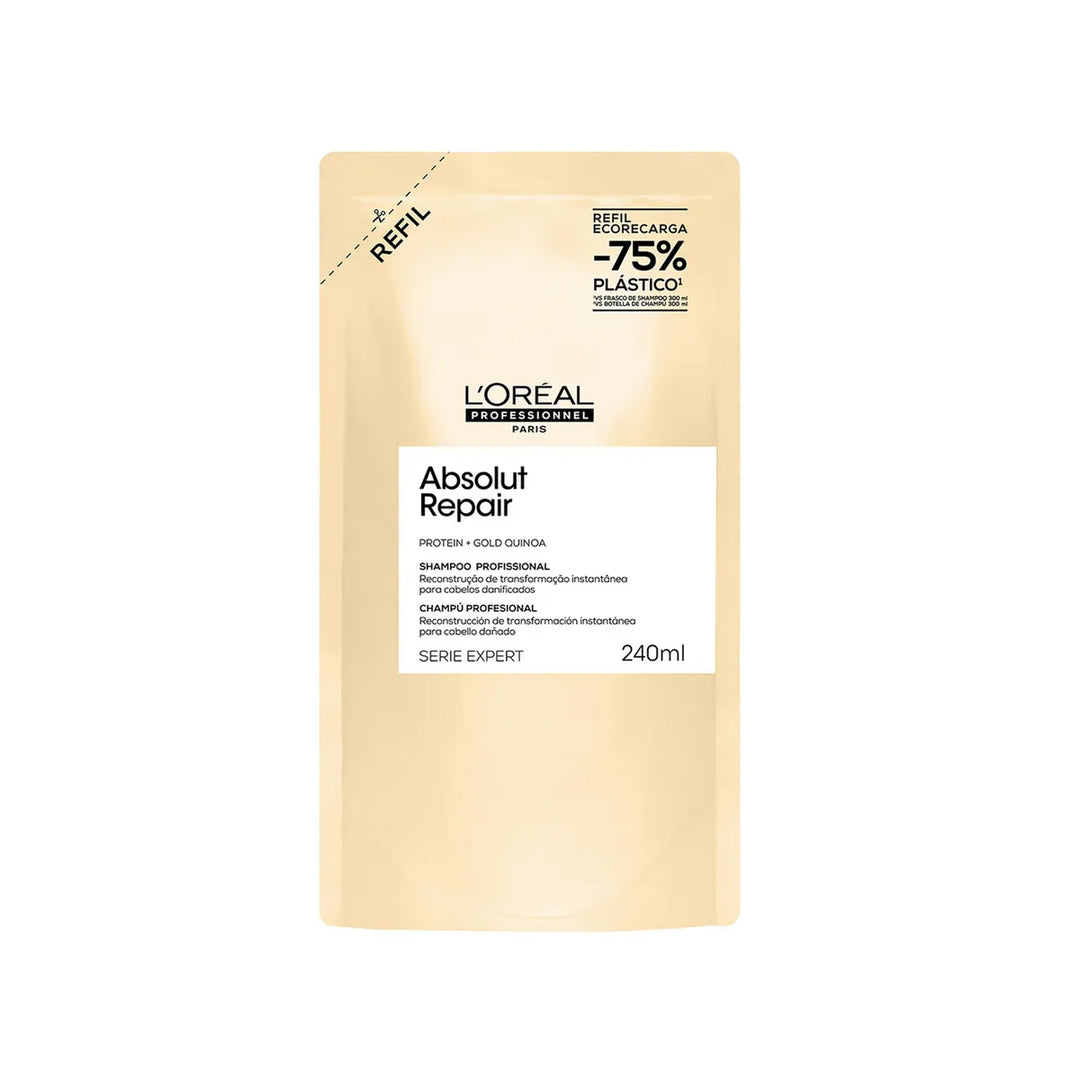SERIE EXPERT, ABSOLUT REPAIR, SHAMPOO 240ml REFILL