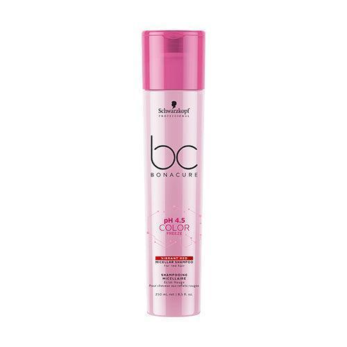BC pH 4.5 COLOR FREEZE SHAMPOO MICELAR ROJO INTENSO - 250ml - SELFIE