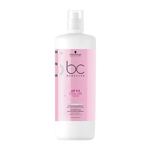 BC pH 4.5 COLOR FREEZE SHAMPOO MICELAR (SILVER) ESPECIAL CANAS - 1000ml - SELFIE