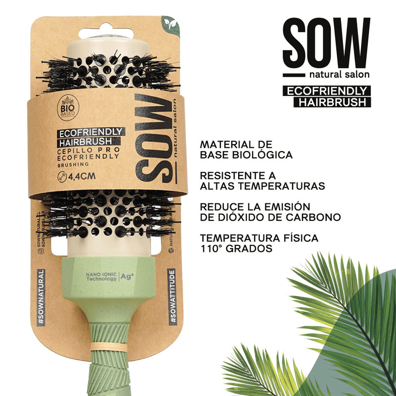 CEPILLO ORGÁNICO VERDE EXTENDIDO 44mm
