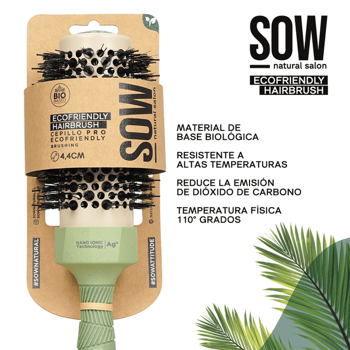CEPILLO ORGÁNICO VERDE EXTENDIDO 44mm