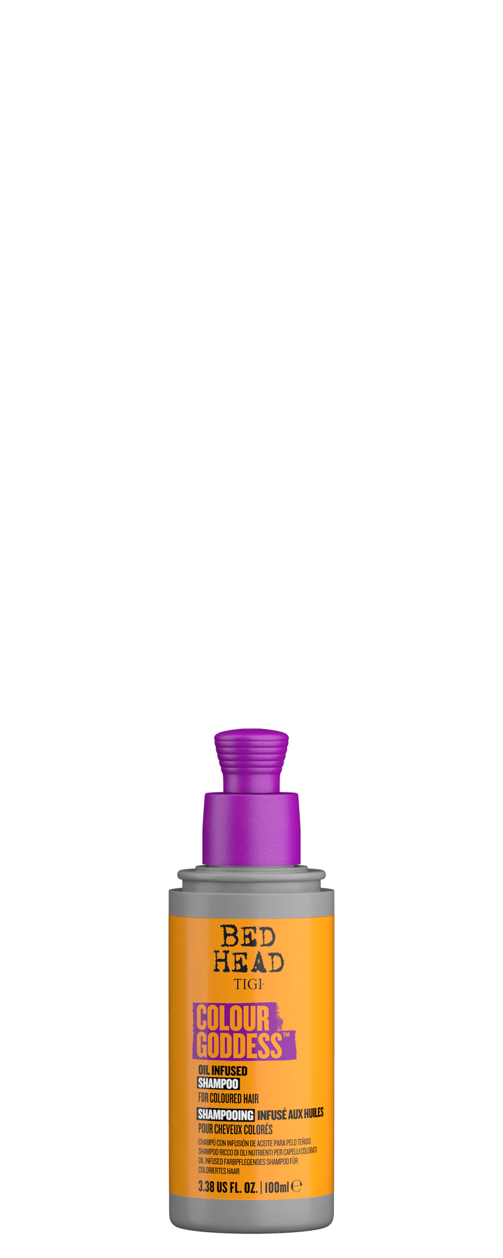 BED HEAD - CUIDADO DEL COLOR - COLOUR GODDEES SHAMPOO MINI 100 ml