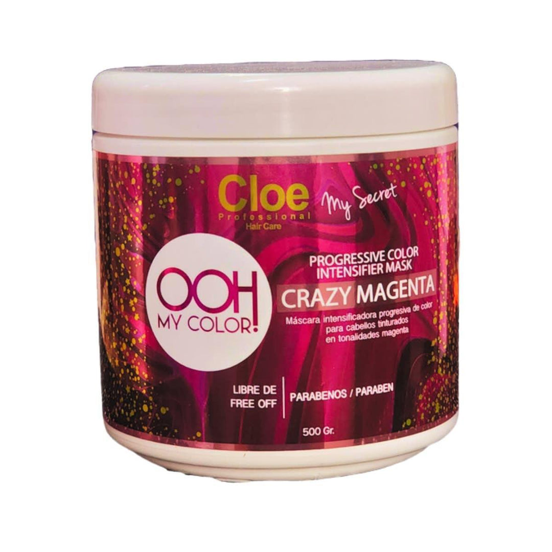 CRAZY MAGENTA - PROGRESSIVE COLOR INTENSIFIER MASK 500 grs. - OOH MY COLOR - SELFIE