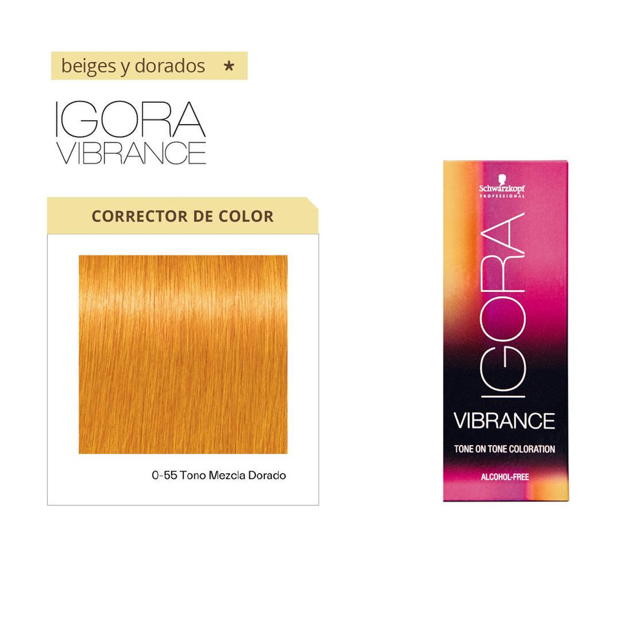 IGORA VIBRANCE - BEIGES y DORADOS - Corrector - SELFIE