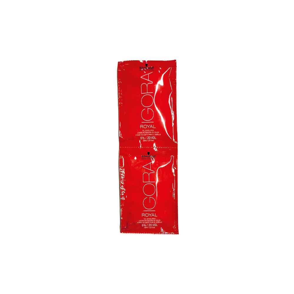 LOCIÓN ACTIVADORA (OXIDANTE) - IGORA ROYAL - Sachet 60ml - SELFIE