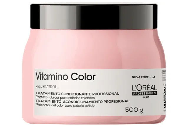 SERIE EXPERT, VITAMINO COLOR, MÁSCARA DE TRATAMIENTO 500ml