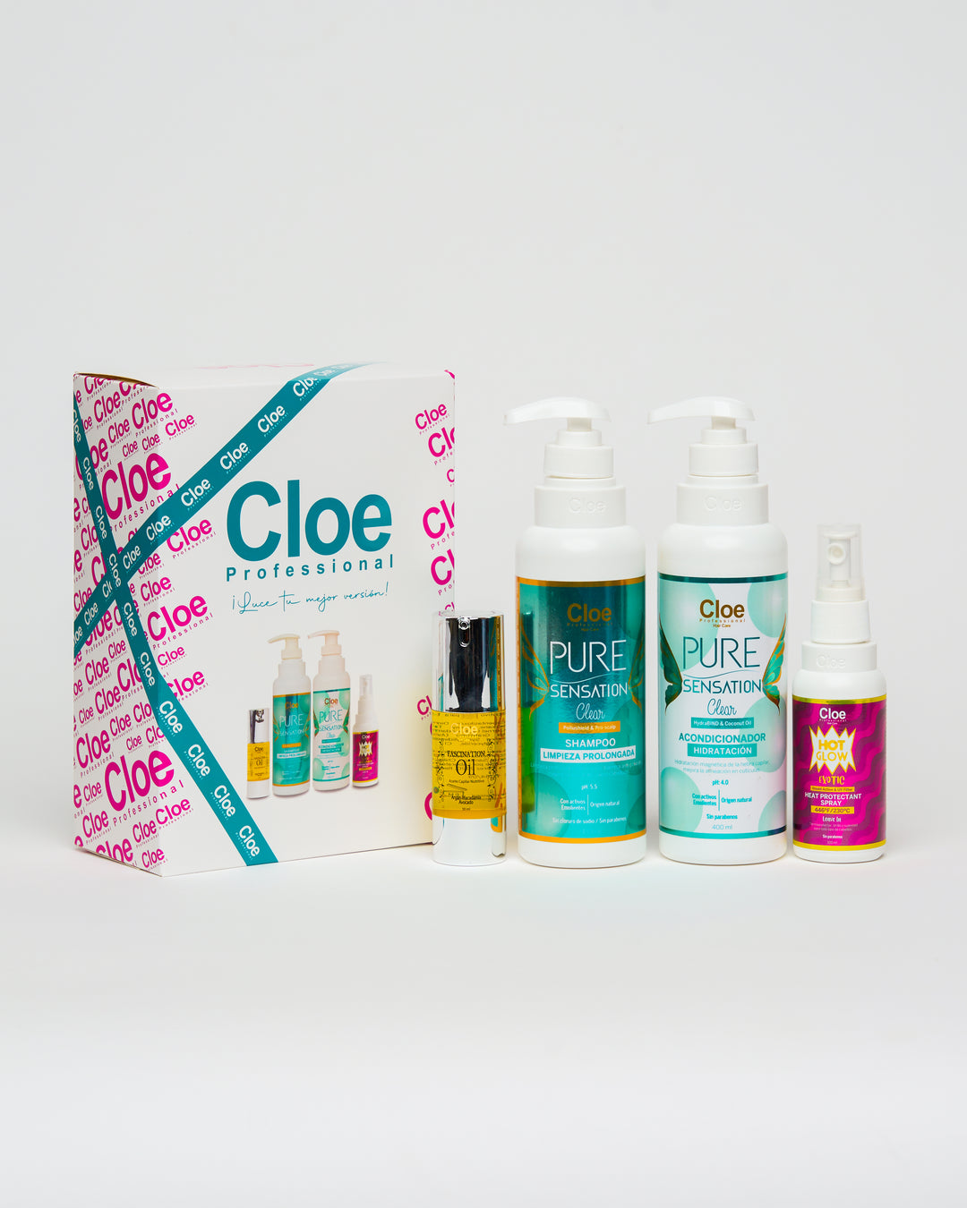 PACK PURE SENSATION CLEAR aceite