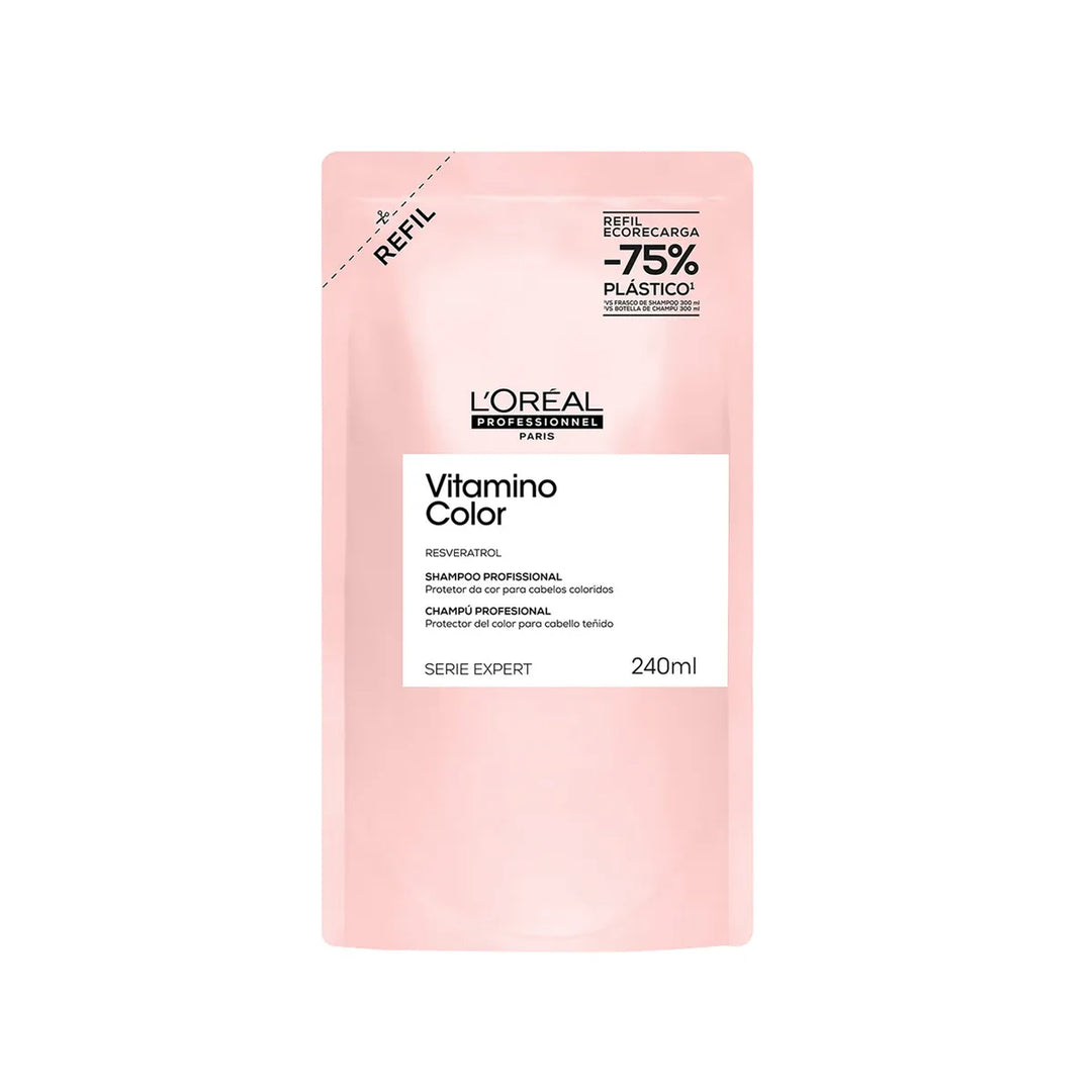 SERIE EXPERT, VITAMINO COLOR, SHAMPOO 240ml  REFILL